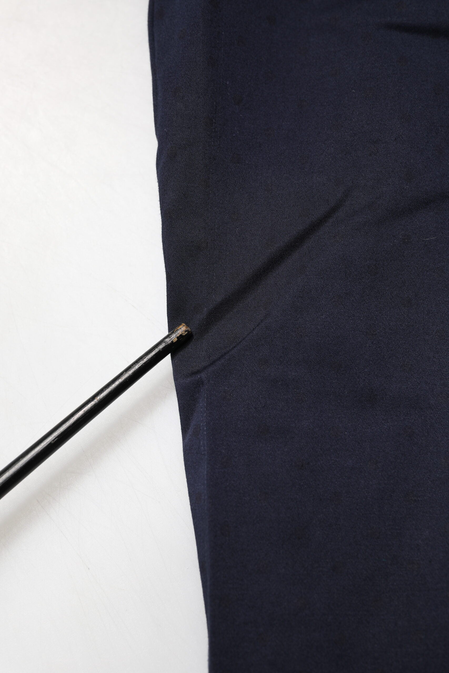 Domenico Tagliente Navy Blue Straight Chino Mid Waist Pants | Regal Royce