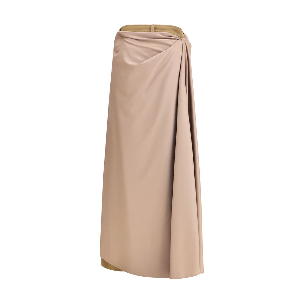 MARBELL Beige Wool Athletic Pants | Regal Royce