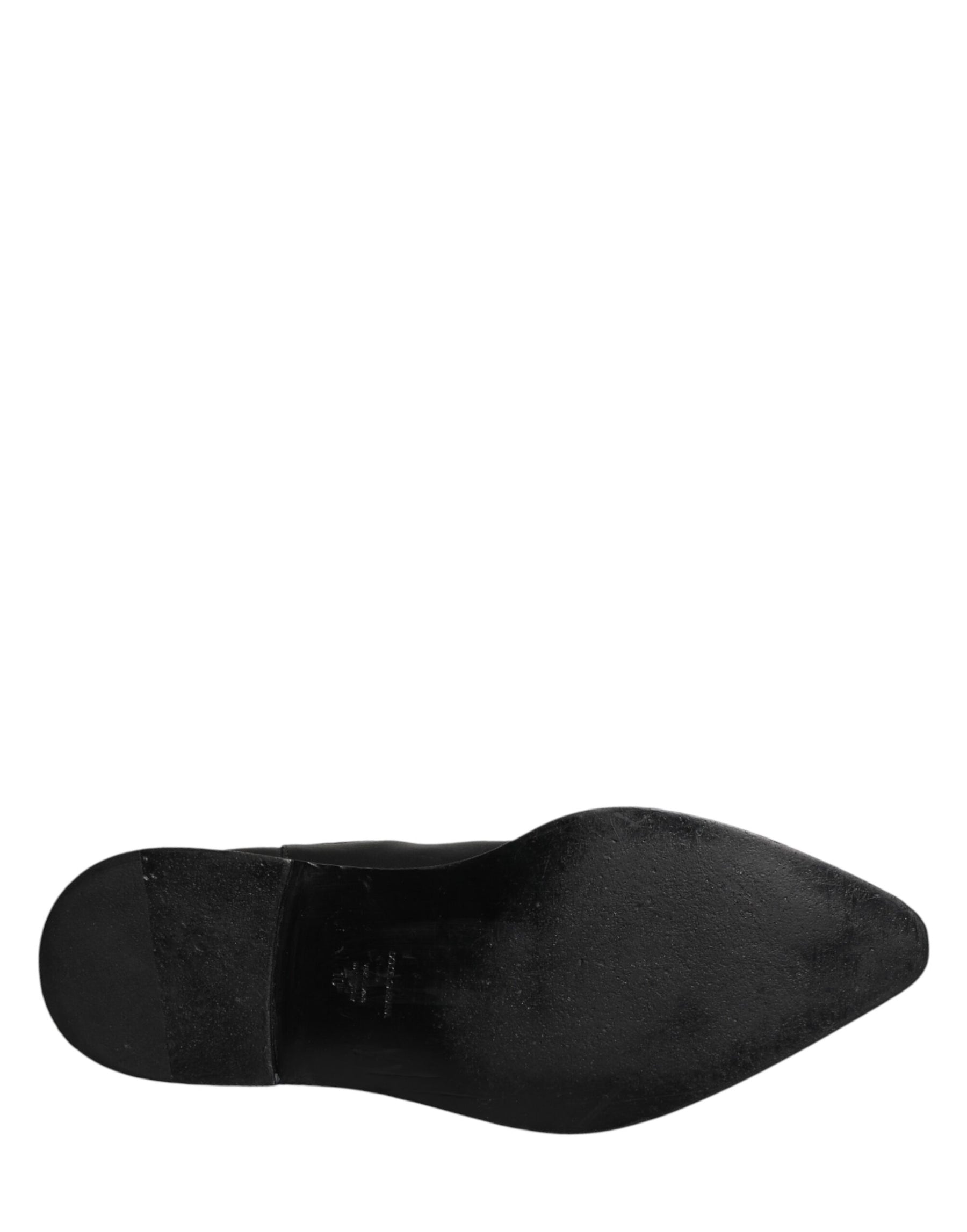 Dolce & Gabbana Black Chelsea Men Short Ankle Boots Shoes | Regal Royce