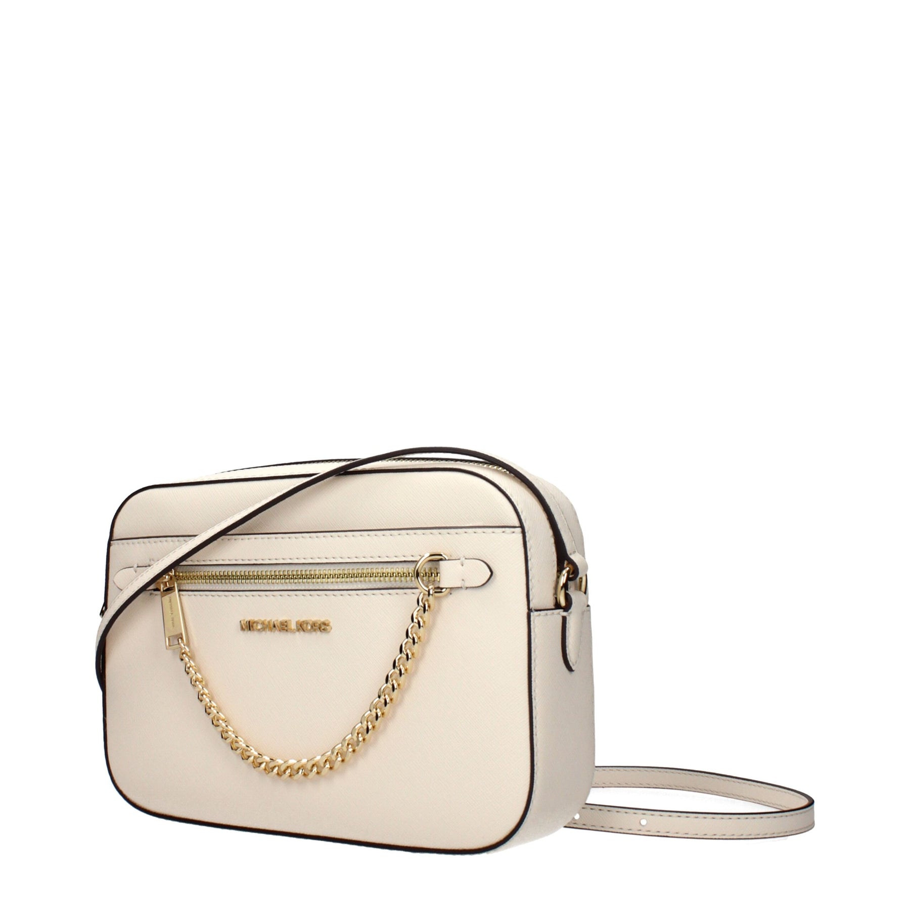Michael Kors Beige Leather Crossbody Bag | Regal Royce