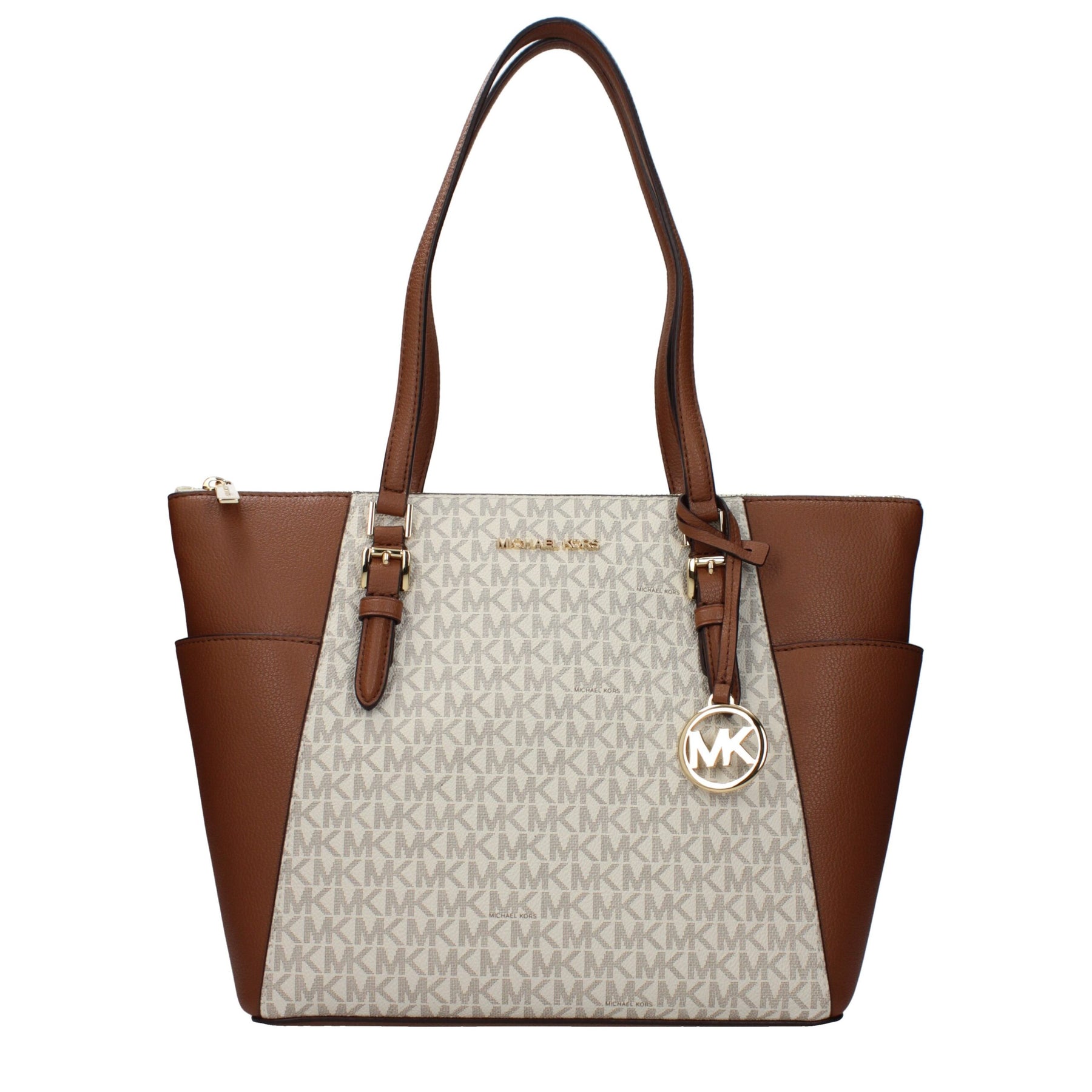 Michael Kors Beige Leather Shoulder Bag | Regal Royce