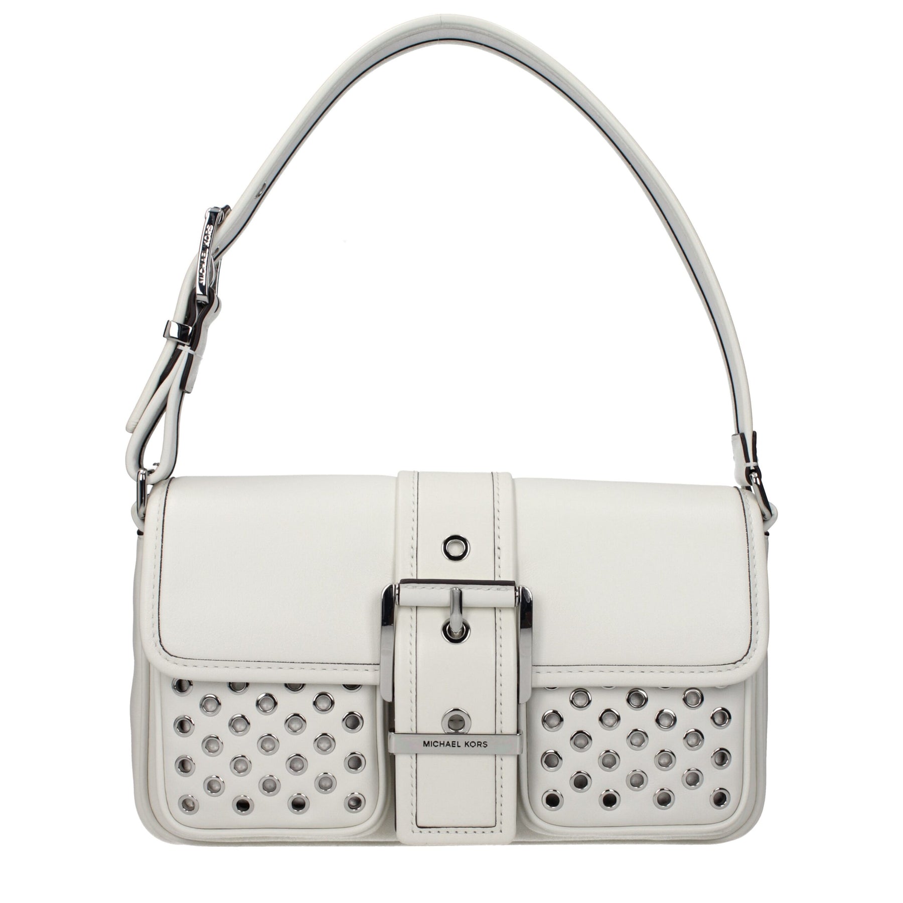 Michael Kors White Leather Shoulder Bag | Regal Royce