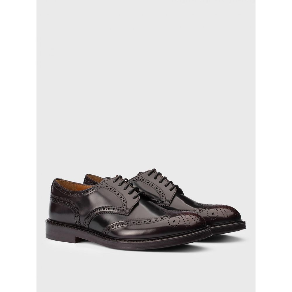 Doucal's Brown Leather Oxfords And Derbies | Regal Royce