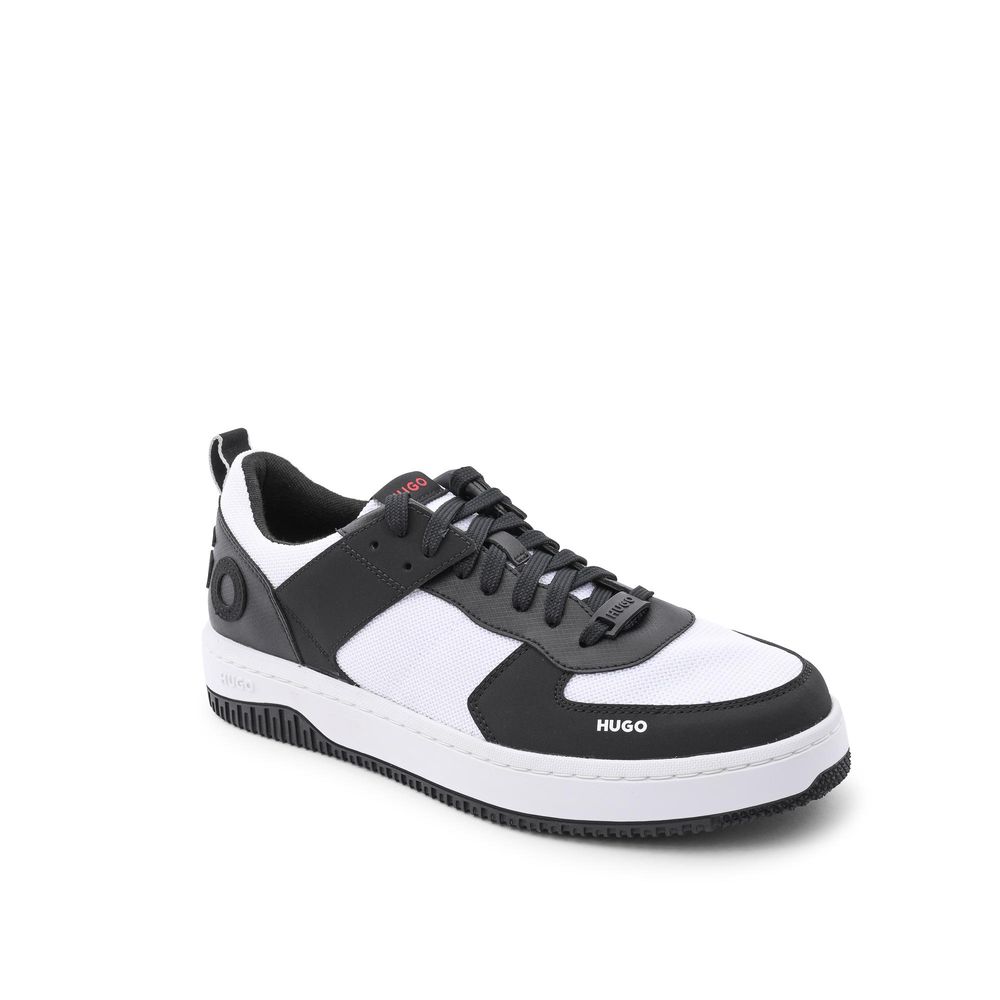 Hugo Boss Multicolor Calfskin Low Top Sneakers | Regal Royce
