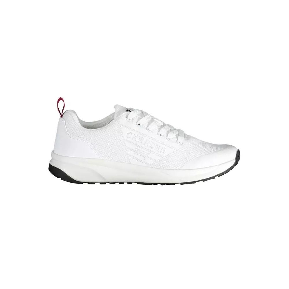 Carrera White Polyester Athletic Sneakers | Regal Royce