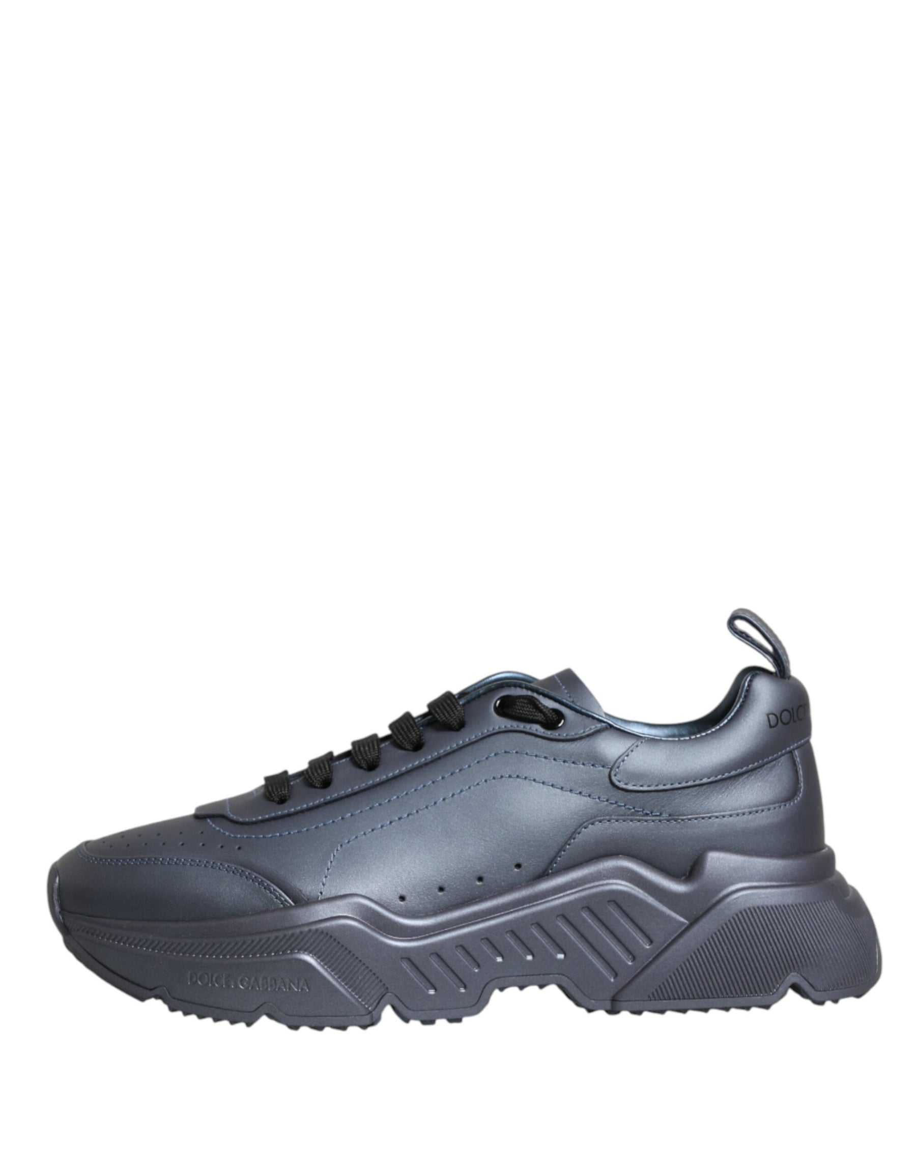 Dolce & Gabbana Blueish Gray Daymaster Low Top Sneakers Shoes | Regal Royce