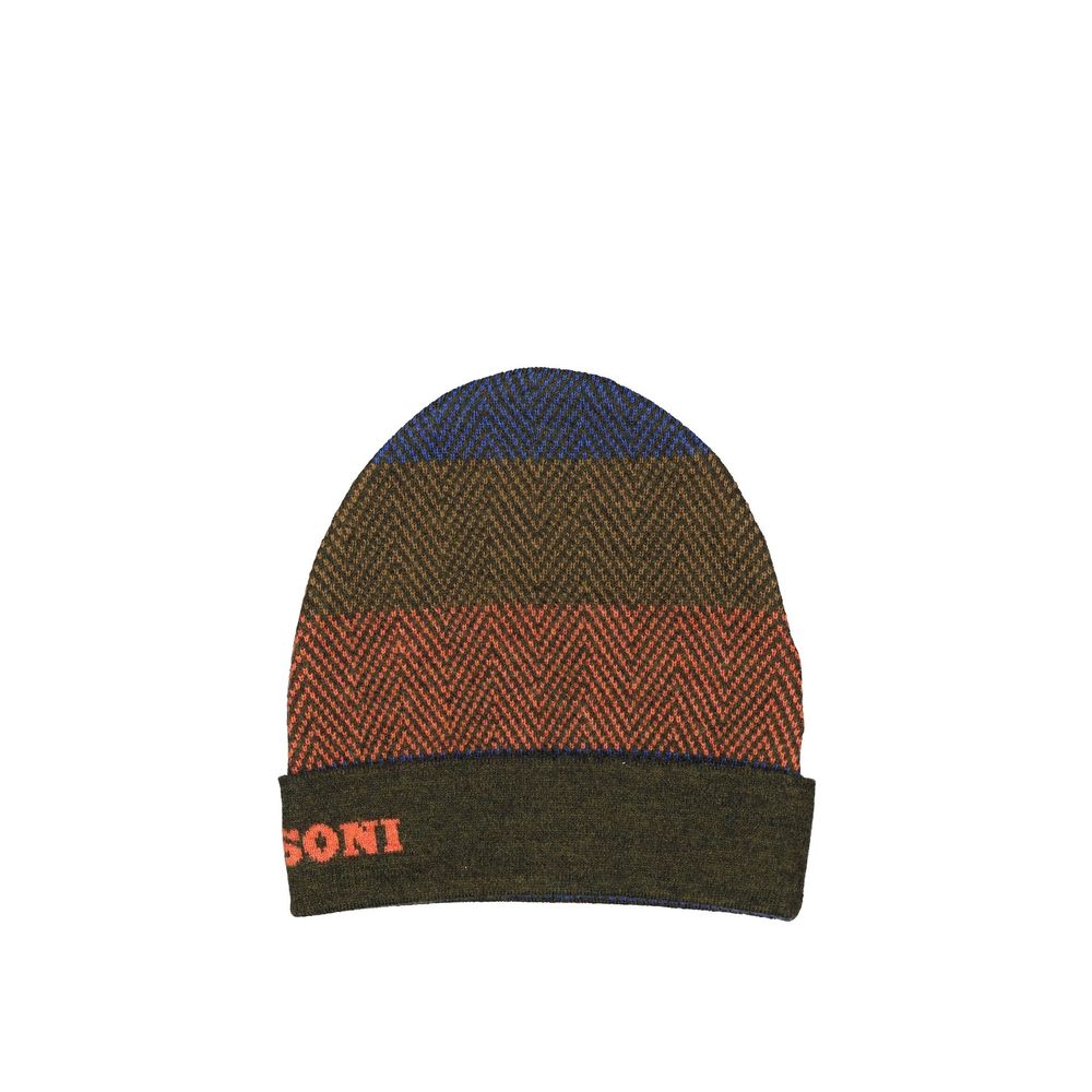 Missoni Bicolor Wool Beanie | Regal Royce