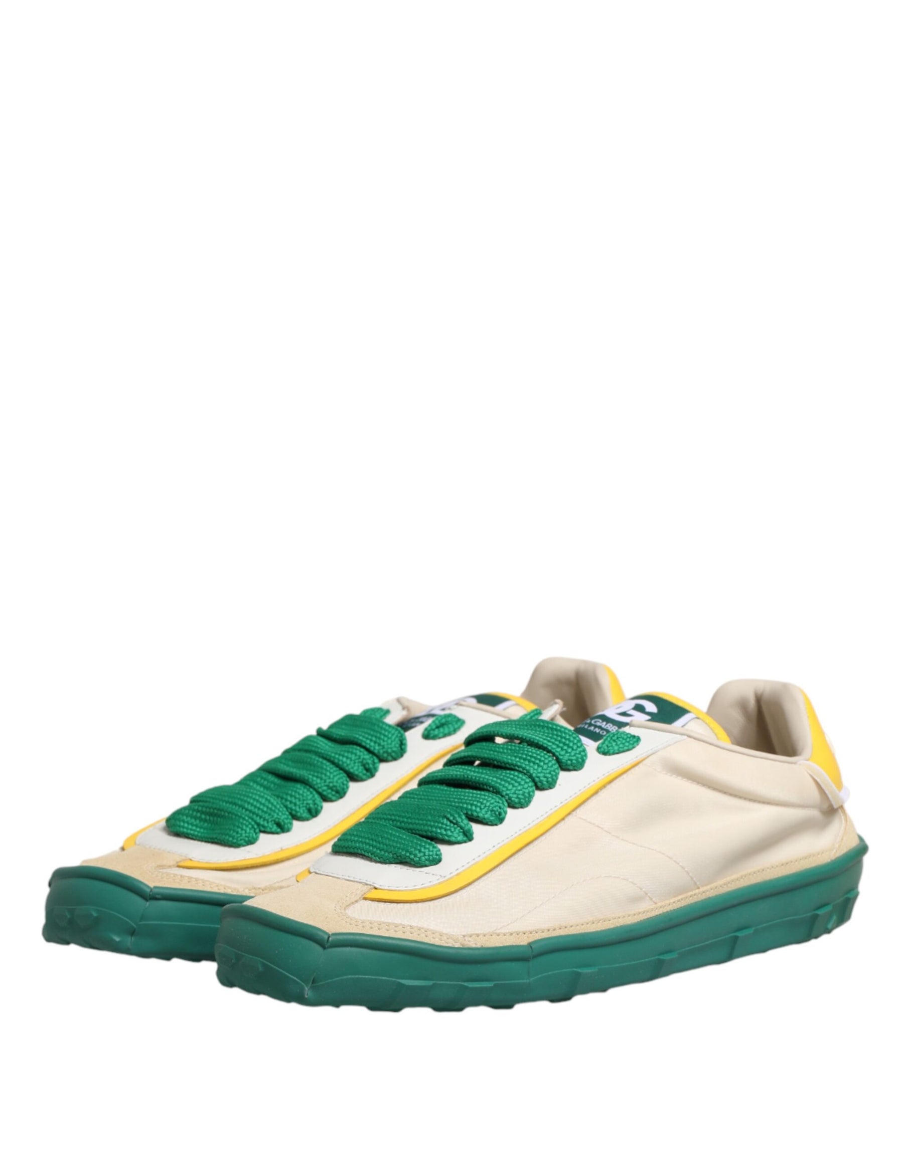 Dolce & Gabbana Multicolor Old Runner Lace Up Sneakers Shoes | Regal Royce