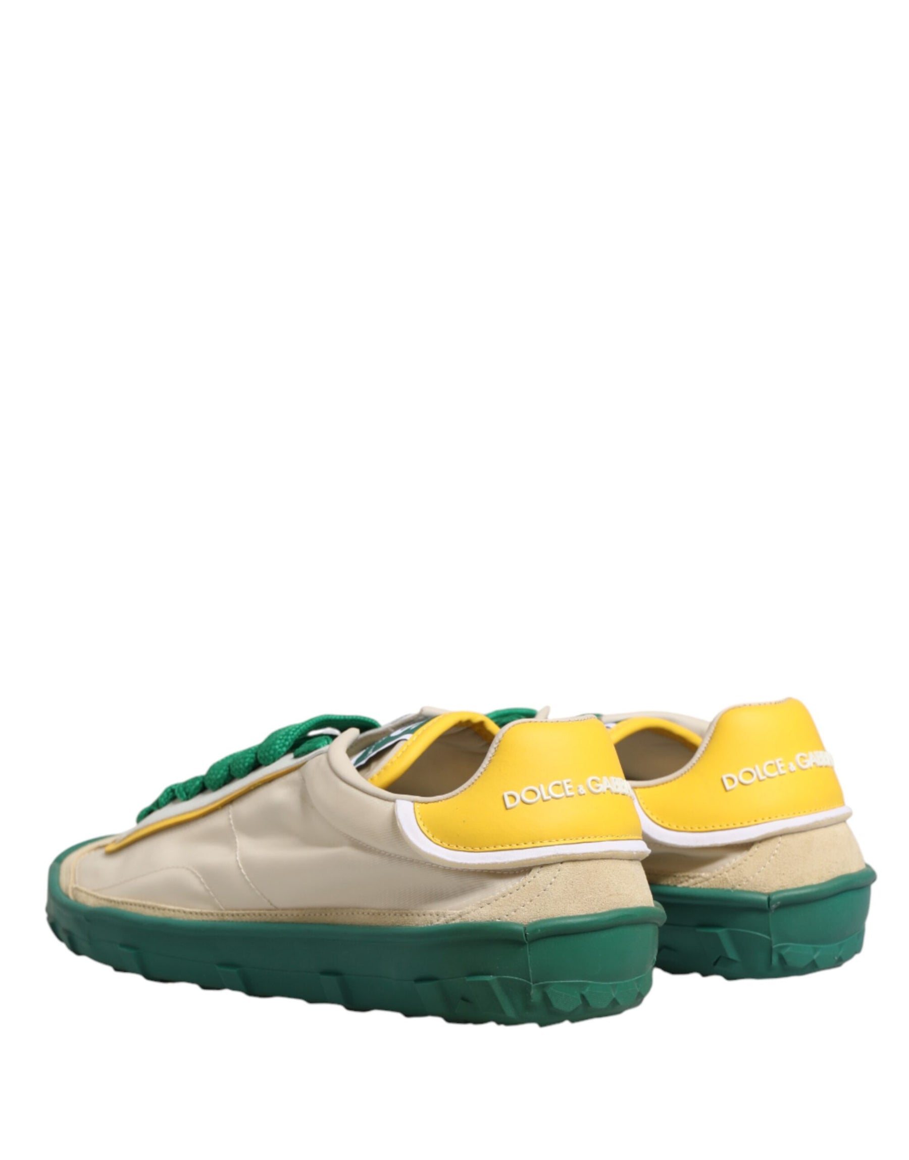 Dolce & Gabbana Multicolor Old Runner Lace Up Sneakers Shoes | Regal Royce
