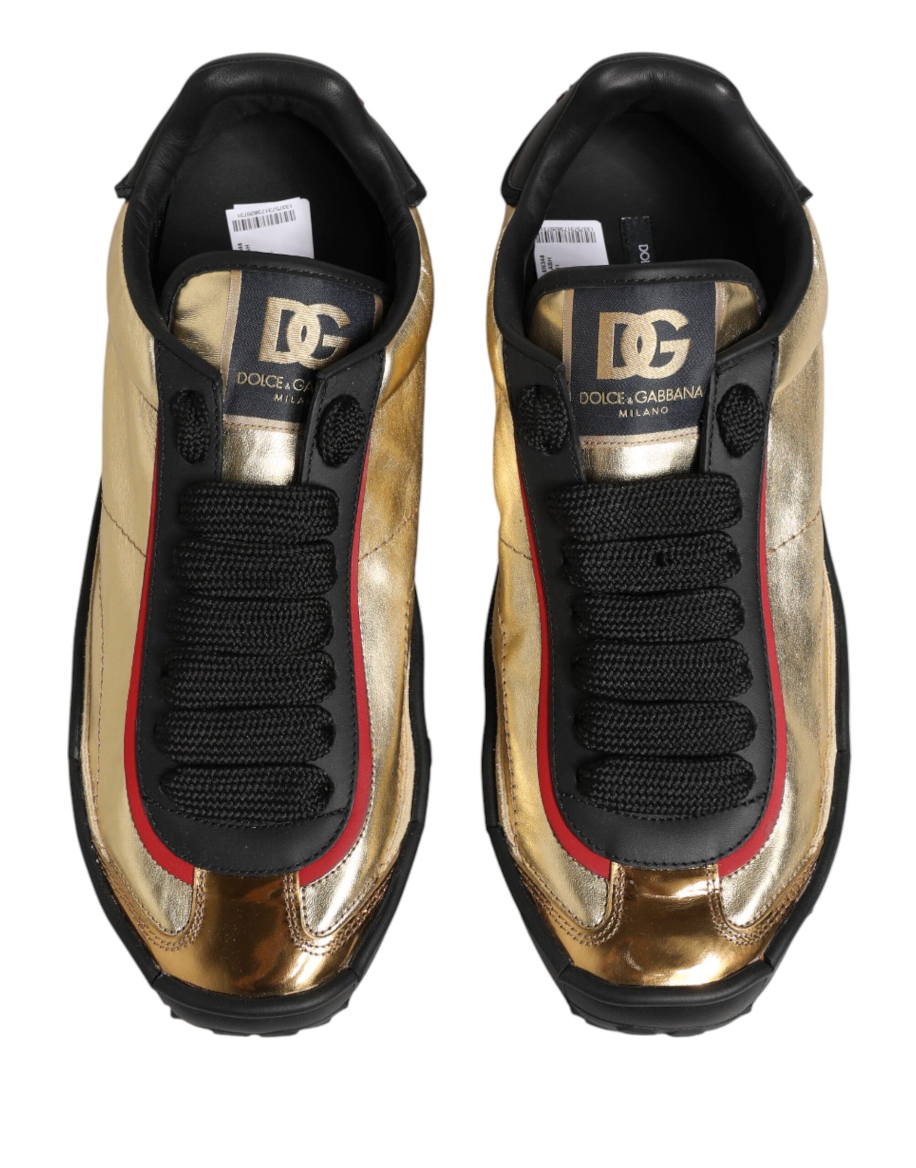 Dolce & Gabbana Multicolor Old Runner Lace Up Sneakers Shoes | Regal Royce