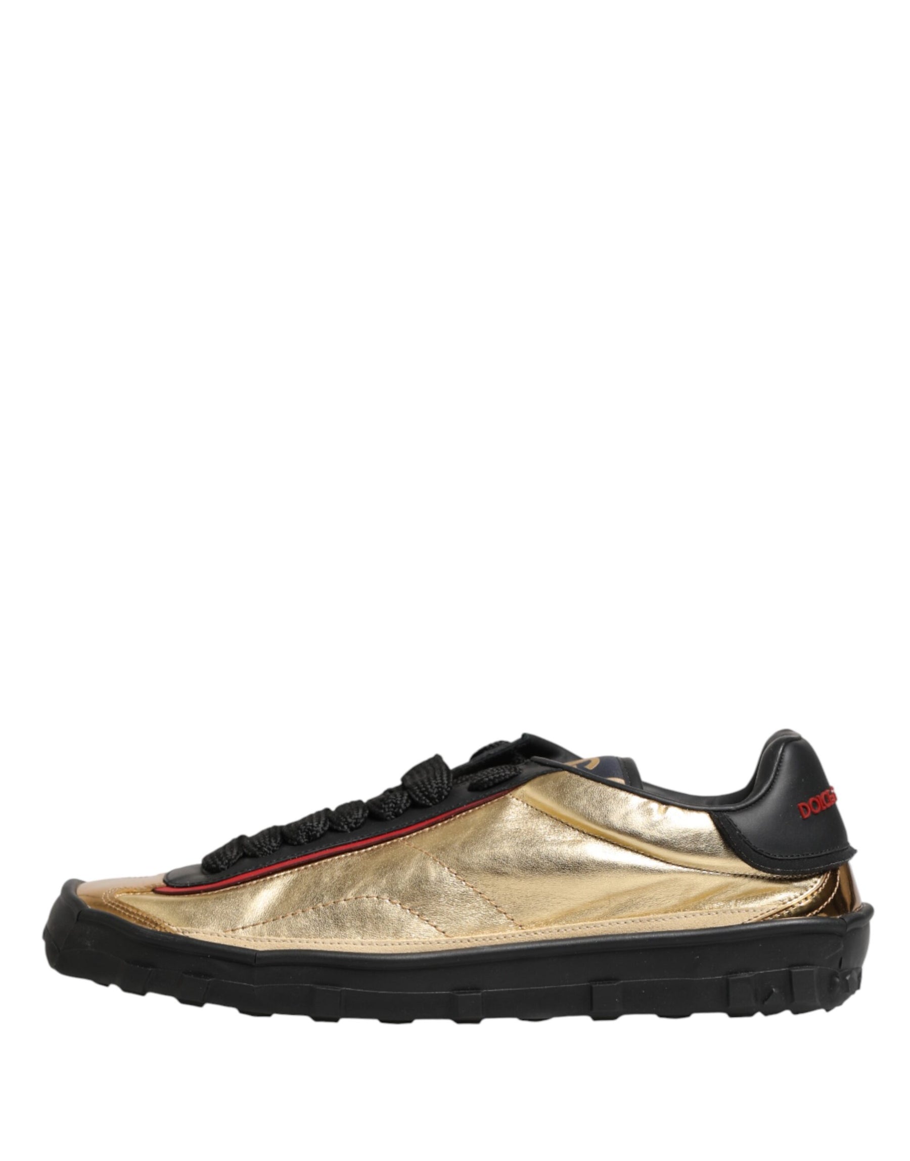 Dolce & Gabbana Multicolor Old Runner Lace Up Sneakers Shoes | Regal Royce