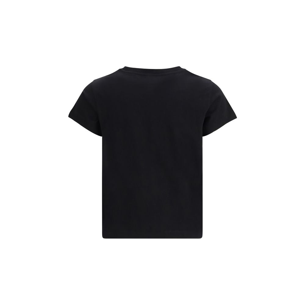 PINKO Black Cotton T-Shirt | Regal Royce
