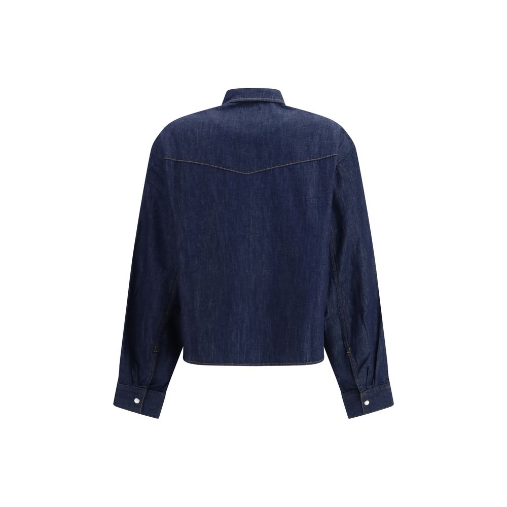 Khaite Blue Denim Shirt | Regal Royce