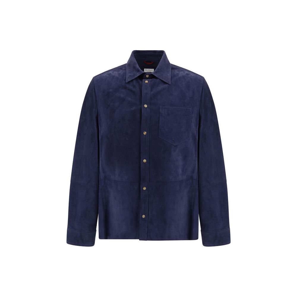 Brunello Cucinelli Blue Denim Shirt | Regal Royce
