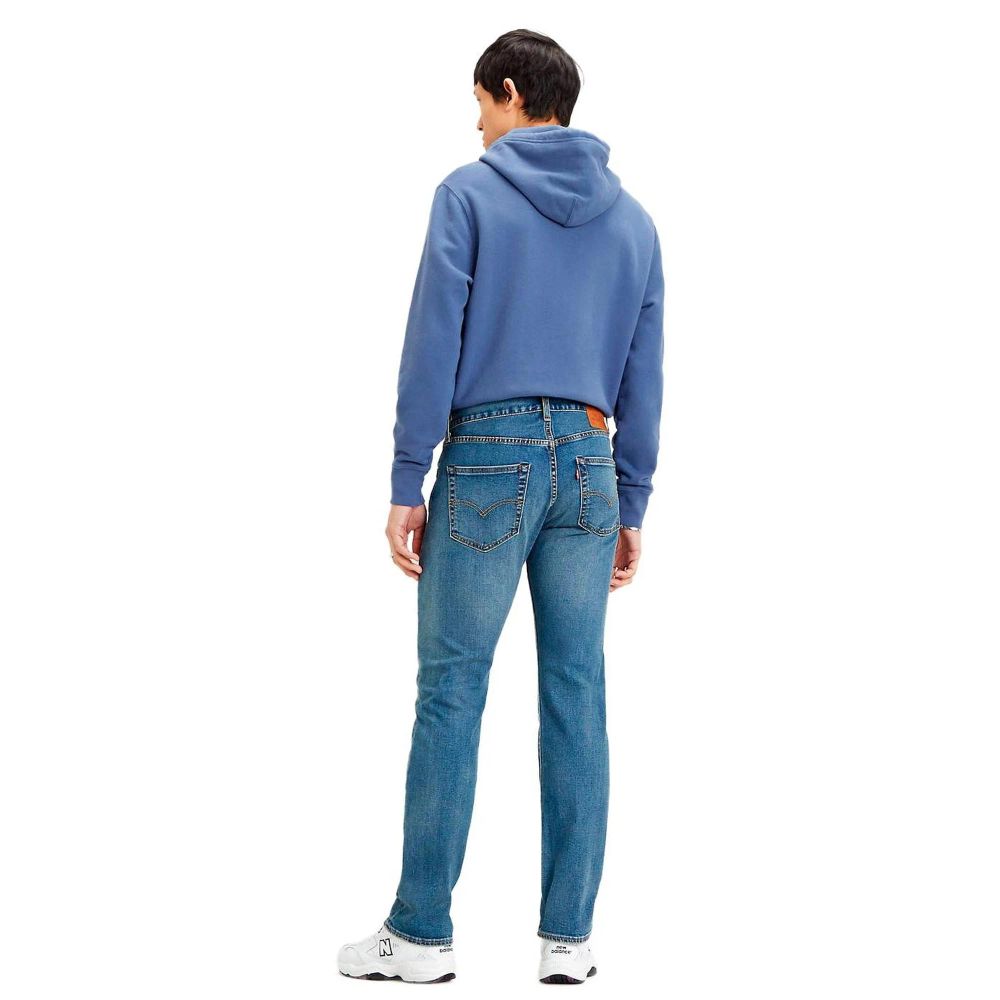 Levi's Blue Cotton Straight-Leg Jeans | Regal Royce