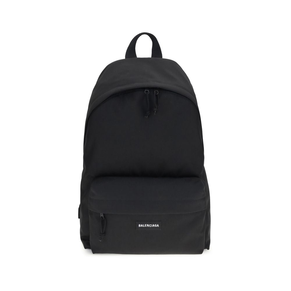 Balenciaga Black Polyamide Backpack | Regal Royce