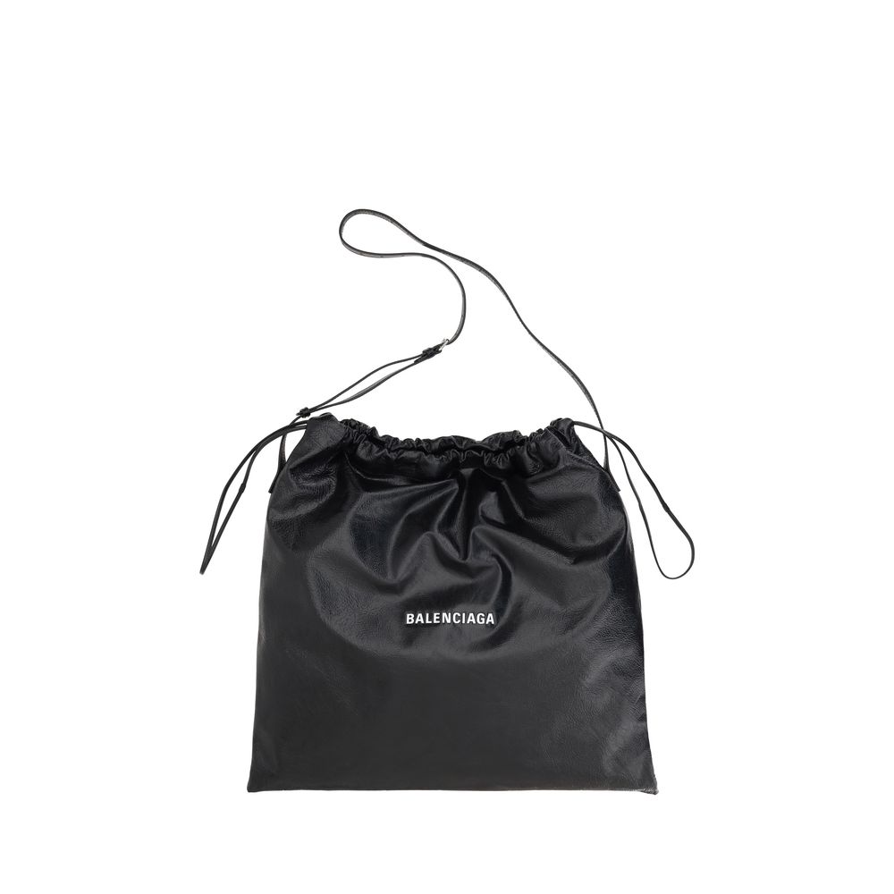 Balenciaga Black Lamb Ovis Aries Aries Shoulder Bag | Regal Royce