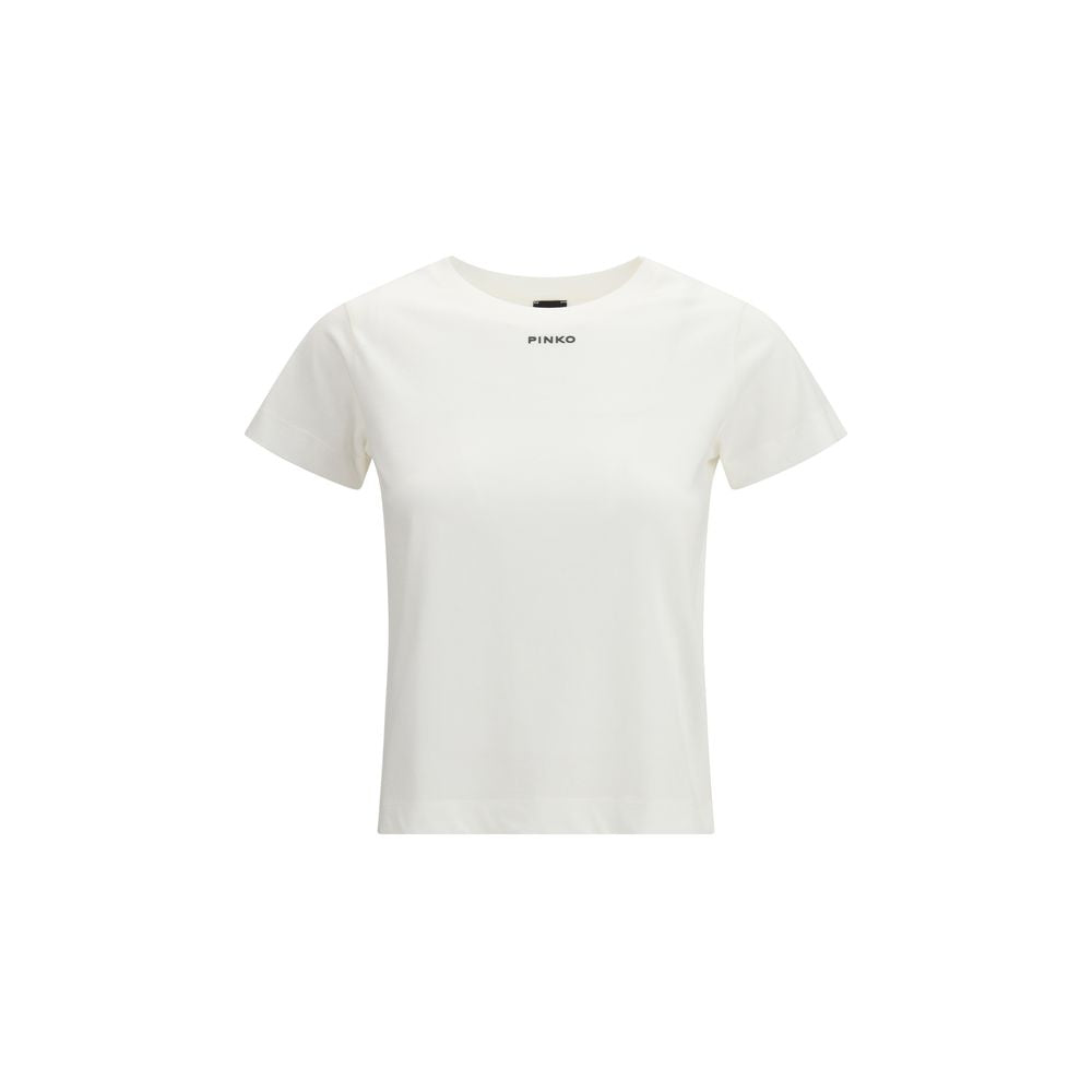 PINKO White Cotton T-Shirt | Regal Royce