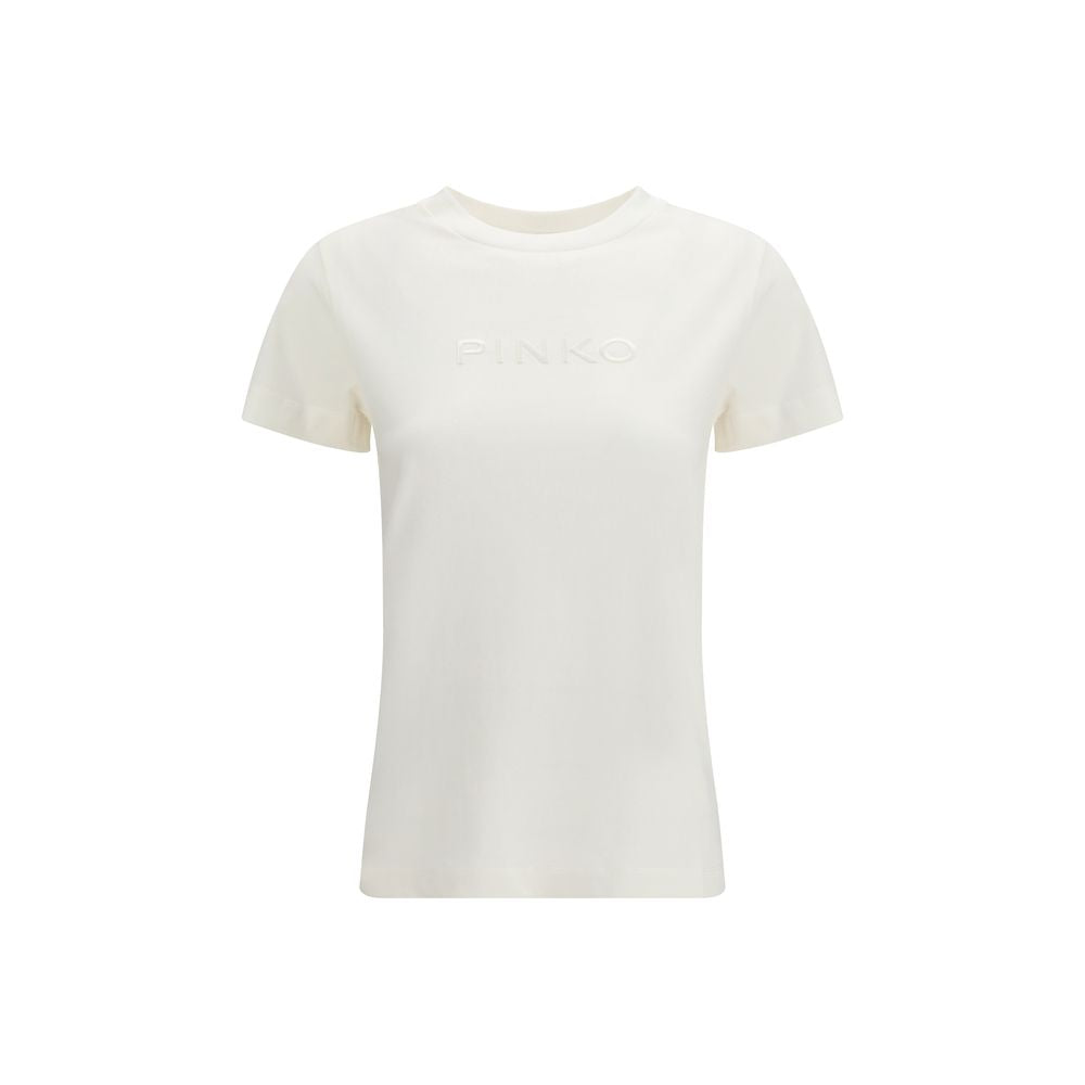 PINKO White Cotton T-Shirt | Regal Royce