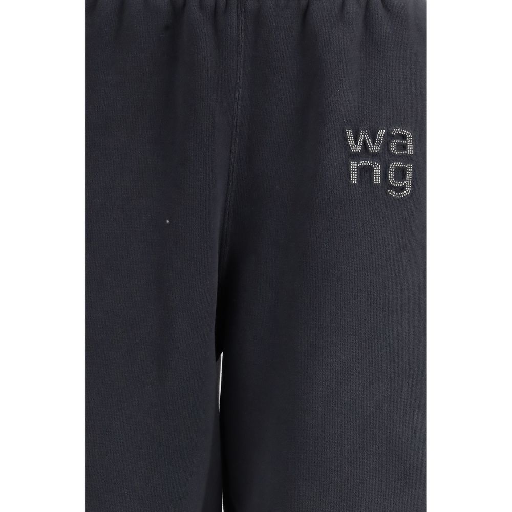 Alexander Wang Black Cotton Joggers (Workout Pants) | Regal Royce
