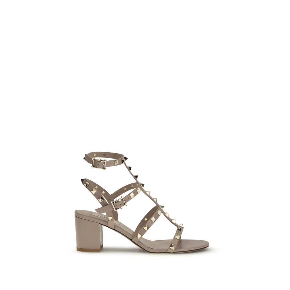Valentino Garavani Multicolor Calf Leather Bos Taurus Platform Sandals | Regal Royce