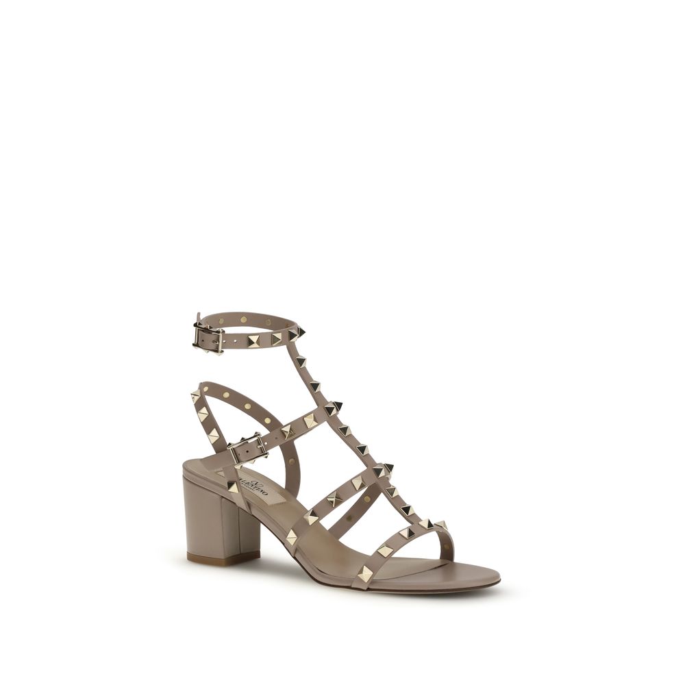 Valentino Garavani Multicolor Calf Leather Bos Taurus Platform Sandals | Regal Royce