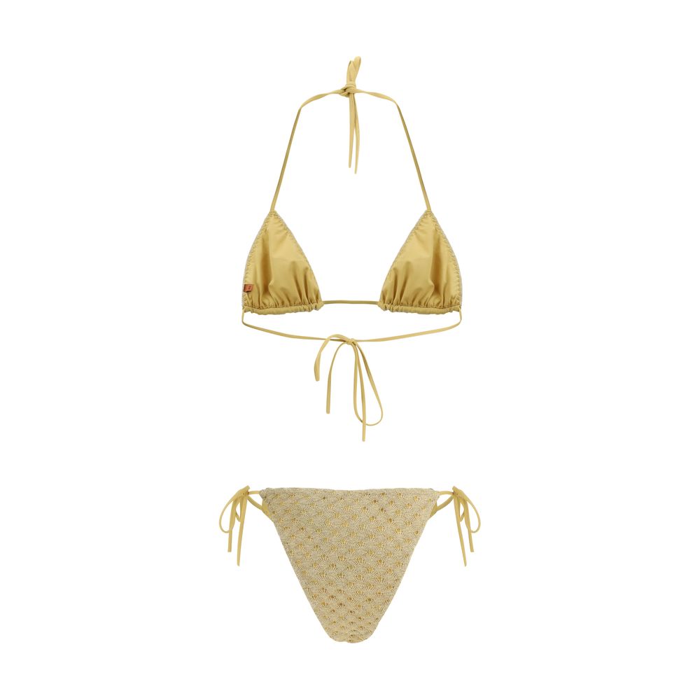 Missoni Gold Viscose Bikini | Regal Royce