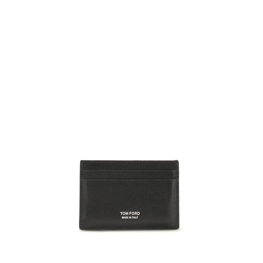 Tom Ford Black Calf Leather Bos Taurus Wallet | Regal Royce
