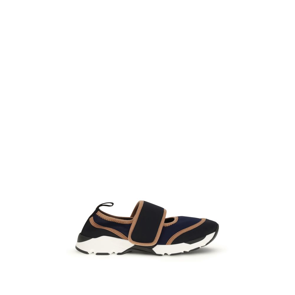 Marni Multicolor Polyamide Athletic Sneakers | Regal Royce