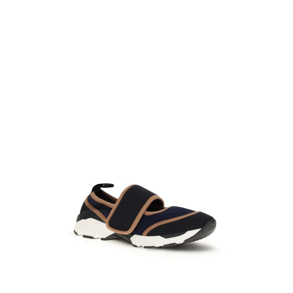 Marni Multicolor Polyamide Athletic Sneakers | Regal Royce
