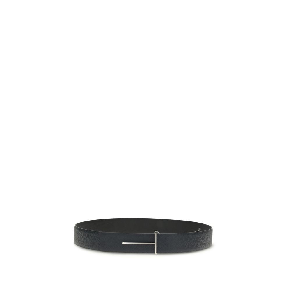 Tom Ford Blue Calf Leather Bos Taurus Regular Belt | Regal Royce