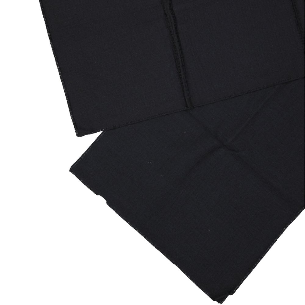 Givenchy Black Virgin Wool Scarf | Regal Royce