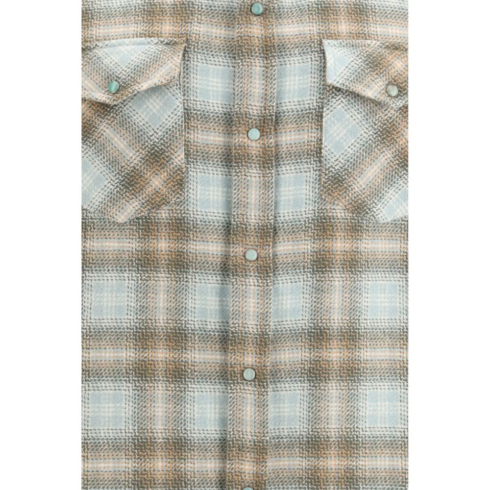 God's True Cashmere Multicolor Cashmere Pattern Shirt | Regal Royce