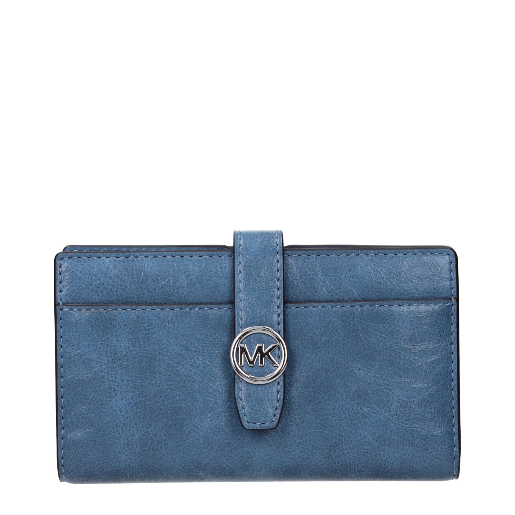 Michael Kors Light Blue Leather Wallet | Regal Royce
