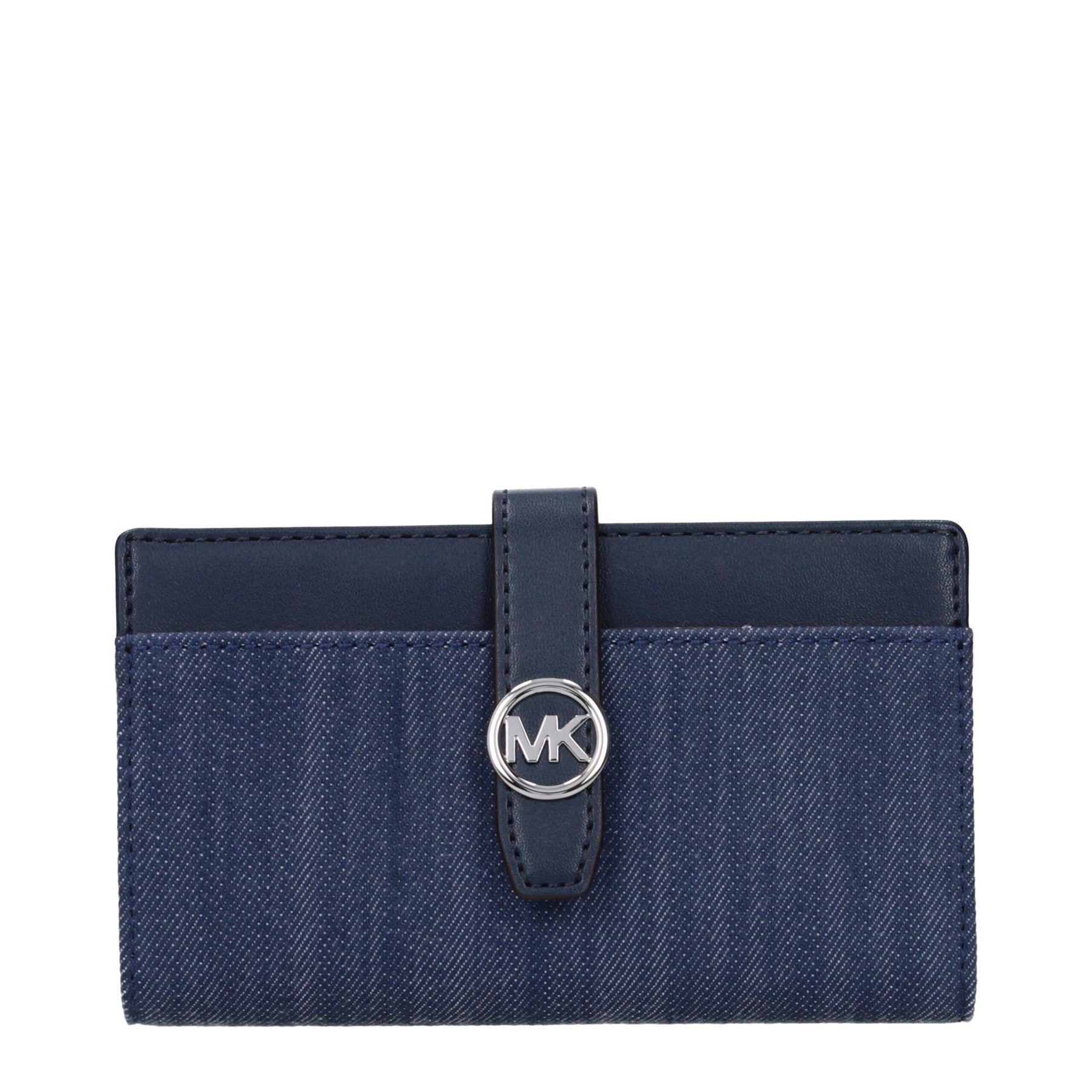 Michael Kors Blue Fabric Wallet | Regal Royce