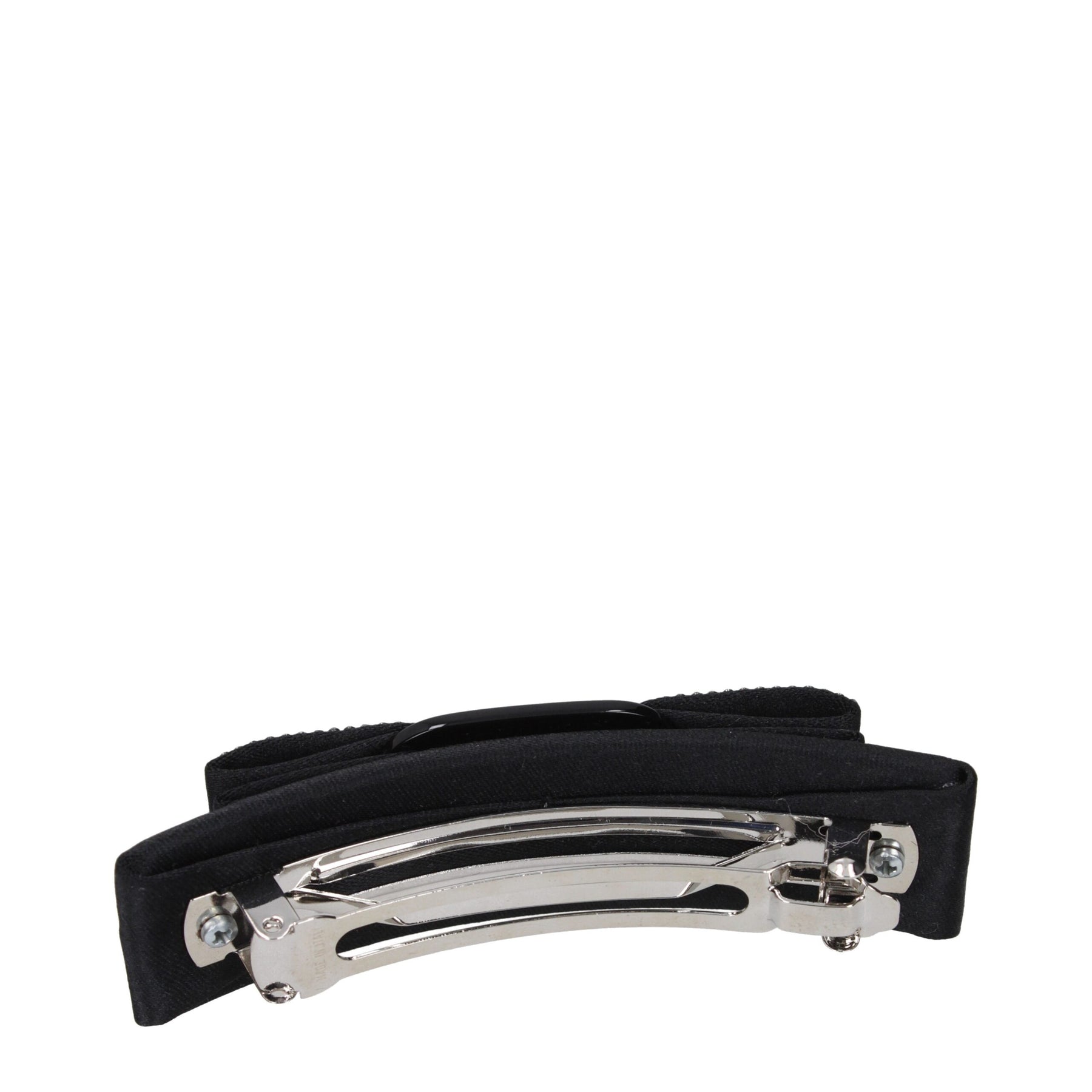 Salvatore Ferragamo Black Fabric Hair Clip | Regal Royce