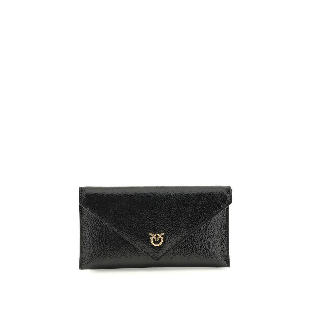 PINKO Black Calf Leather Bos Taurus Handbag | Regal Royce