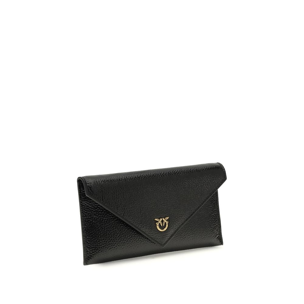 PINKO Black Calf Leather Bos Taurus Handbag | Regal Royce