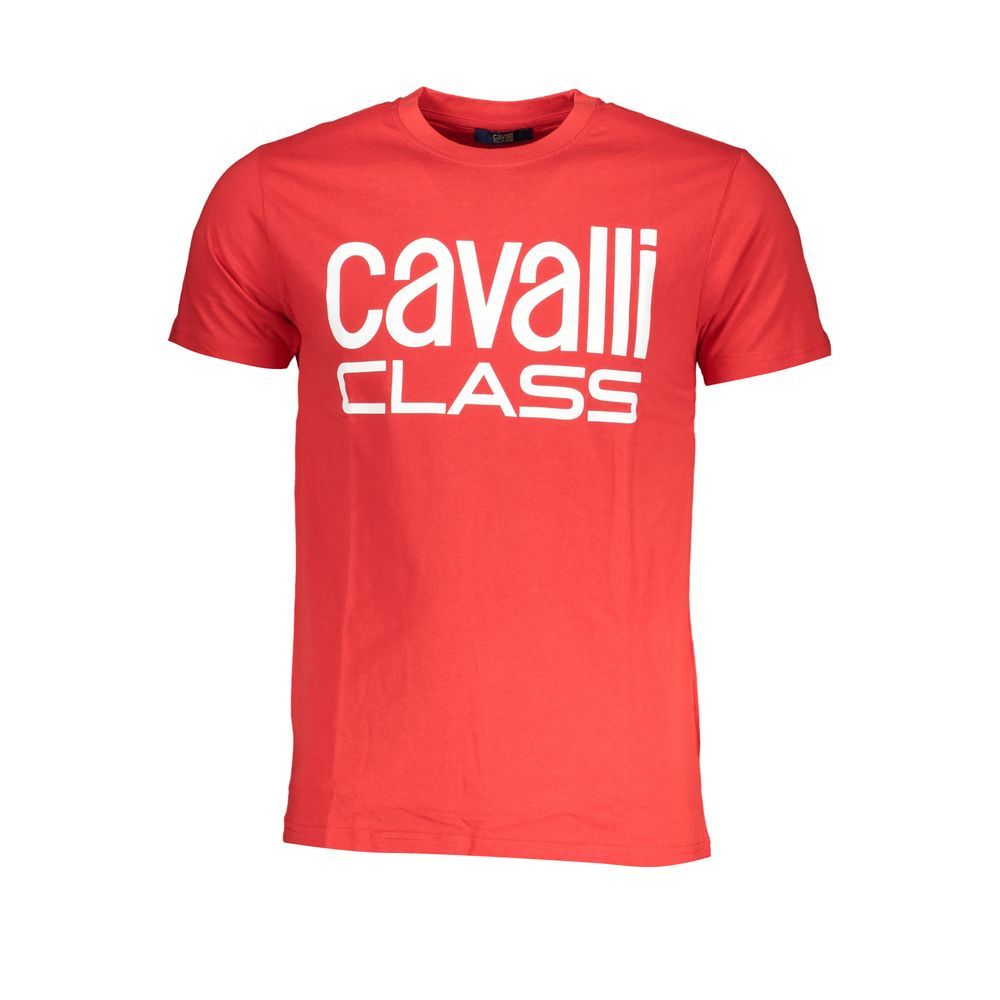 Cavalli Class Multicolor Cotton T-Shirt | Regal Royce
