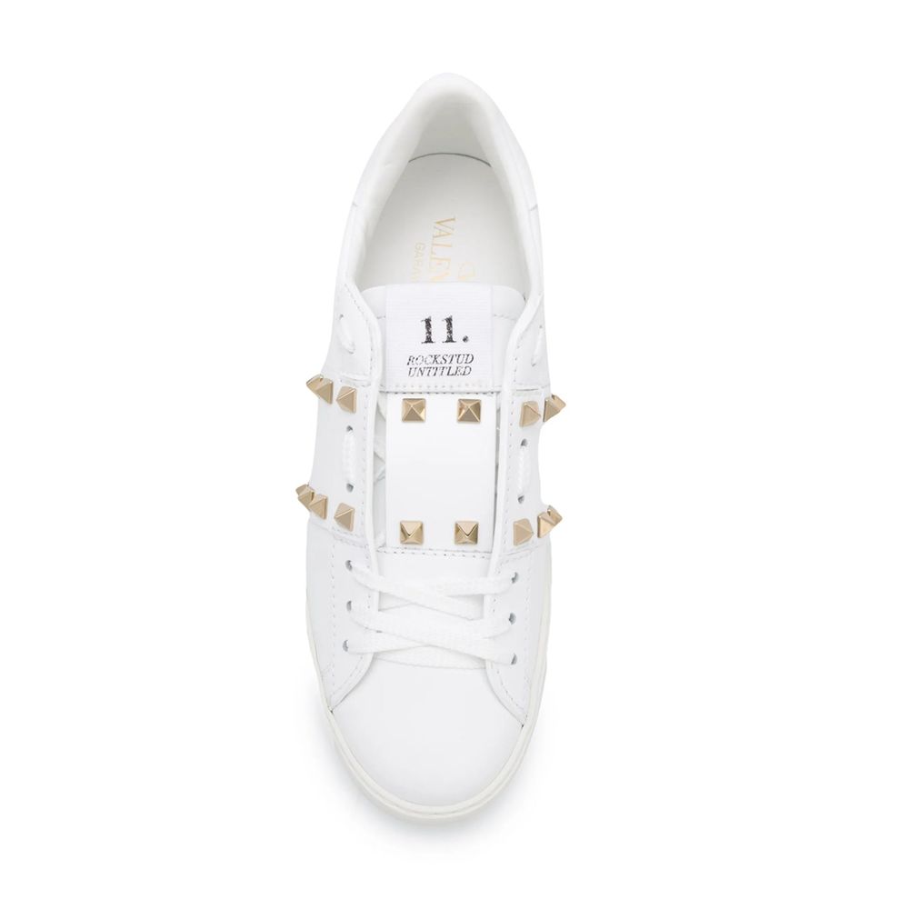 Valentino Garavani White Leather Sneakers | Regal Royce
