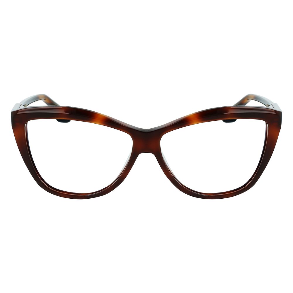 Victoria Beckham Brown Acetate Glasses (Frames) | Regal Royce