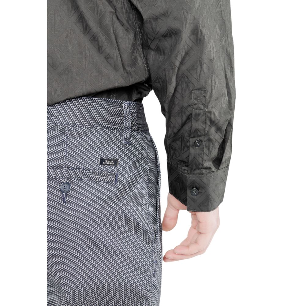 Armani Exchange Blue Cotton Skinny Pants | Regal Royce