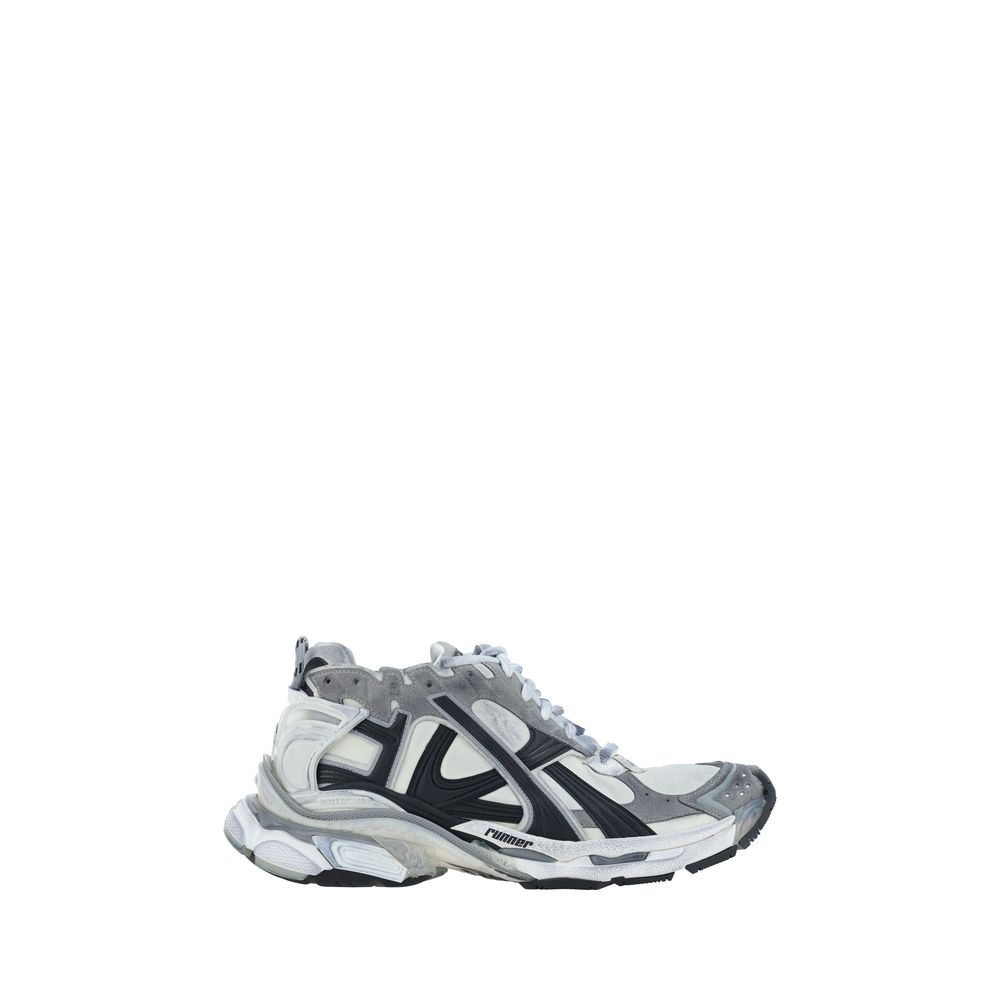 Balenciaga Gray Polyurethane Athletic Sneakers | Regal Royce