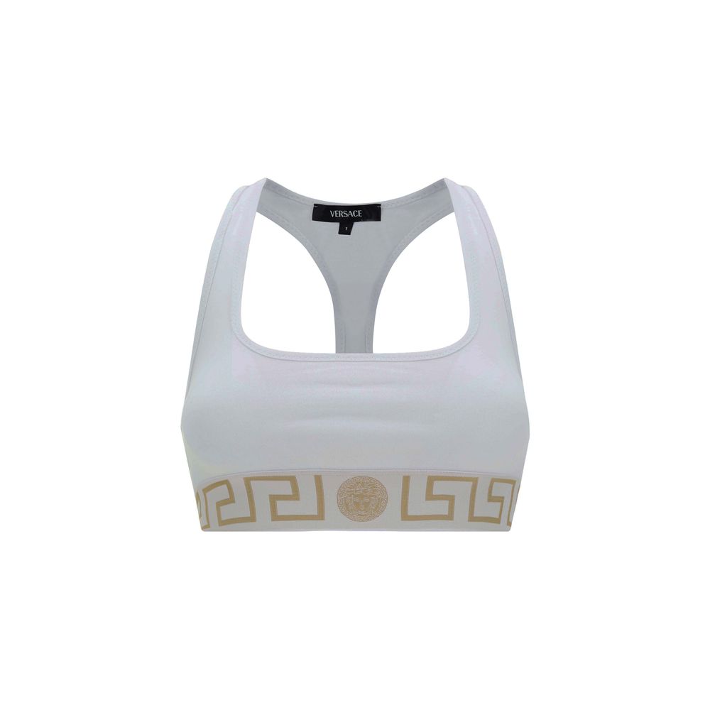 Versace White Cotton Top | Regal Royce