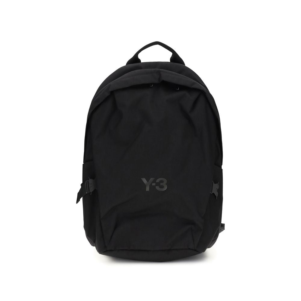 Y-3 Black Polyester Backpack | Regal Royce