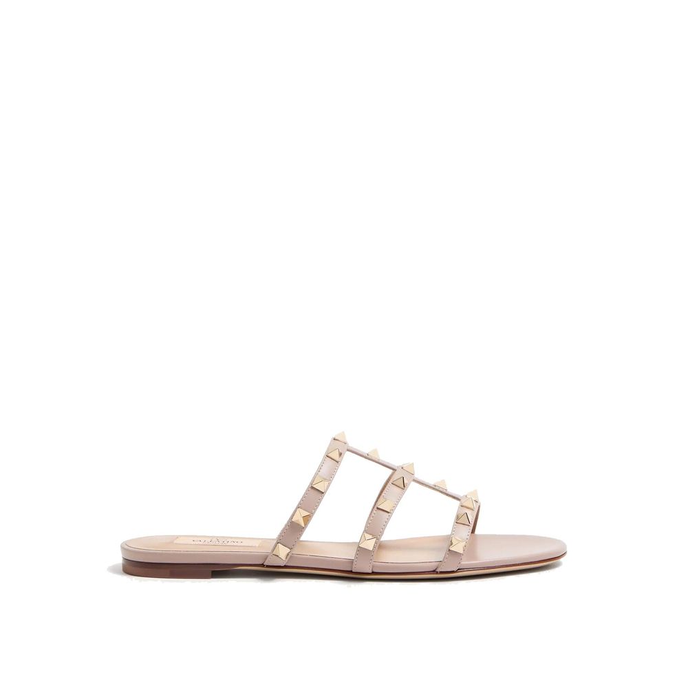 Valentino Garavani Multicolor Calfskin Strap-On Sandals | Regal Royce