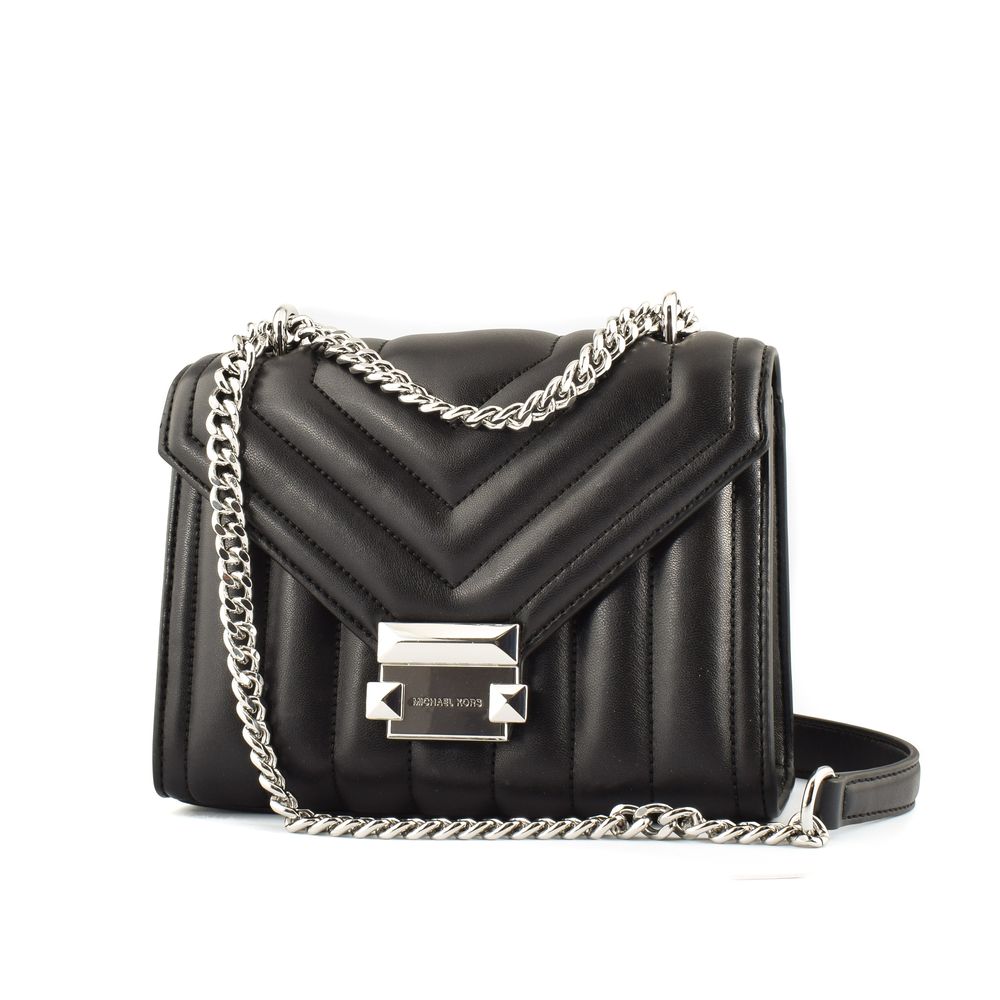 Michael Kors Black Leather Shoulder Bag | Regal Royce