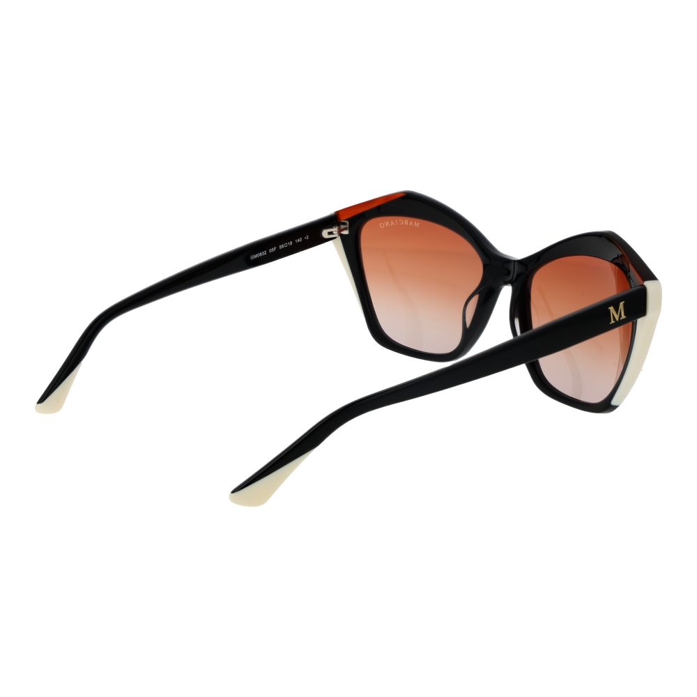 Marciano by Guess Black Acetate Sunglasses | Regal Royce