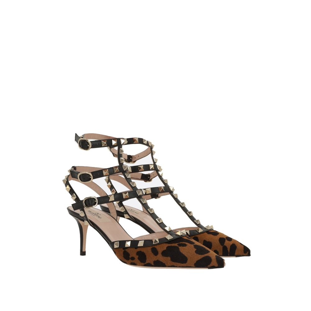 Valentino Garavani Black Calfskin Platform Pumps | Regal Royce