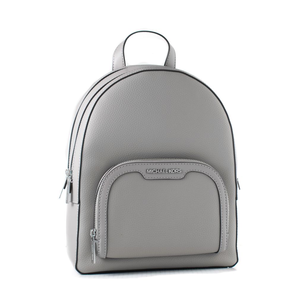 Michael Kors Gray Leather Backpack | Regal Royce